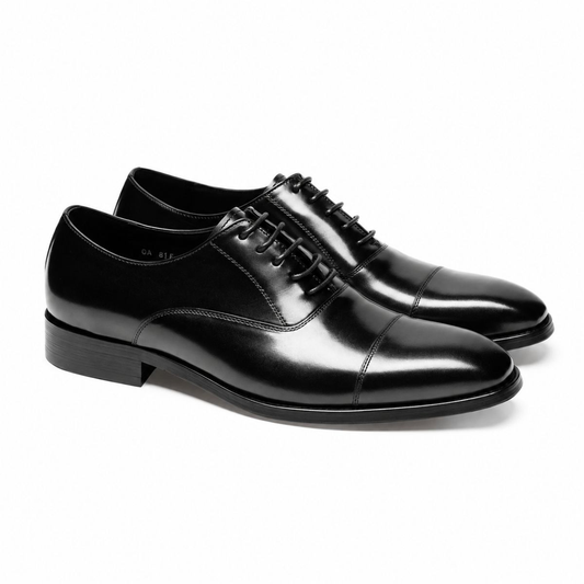 Monaco Classic Leather Shoes with Modern Finish