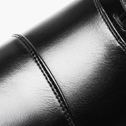 Monaco Klassische Lederschuhe mit Modernem Finish